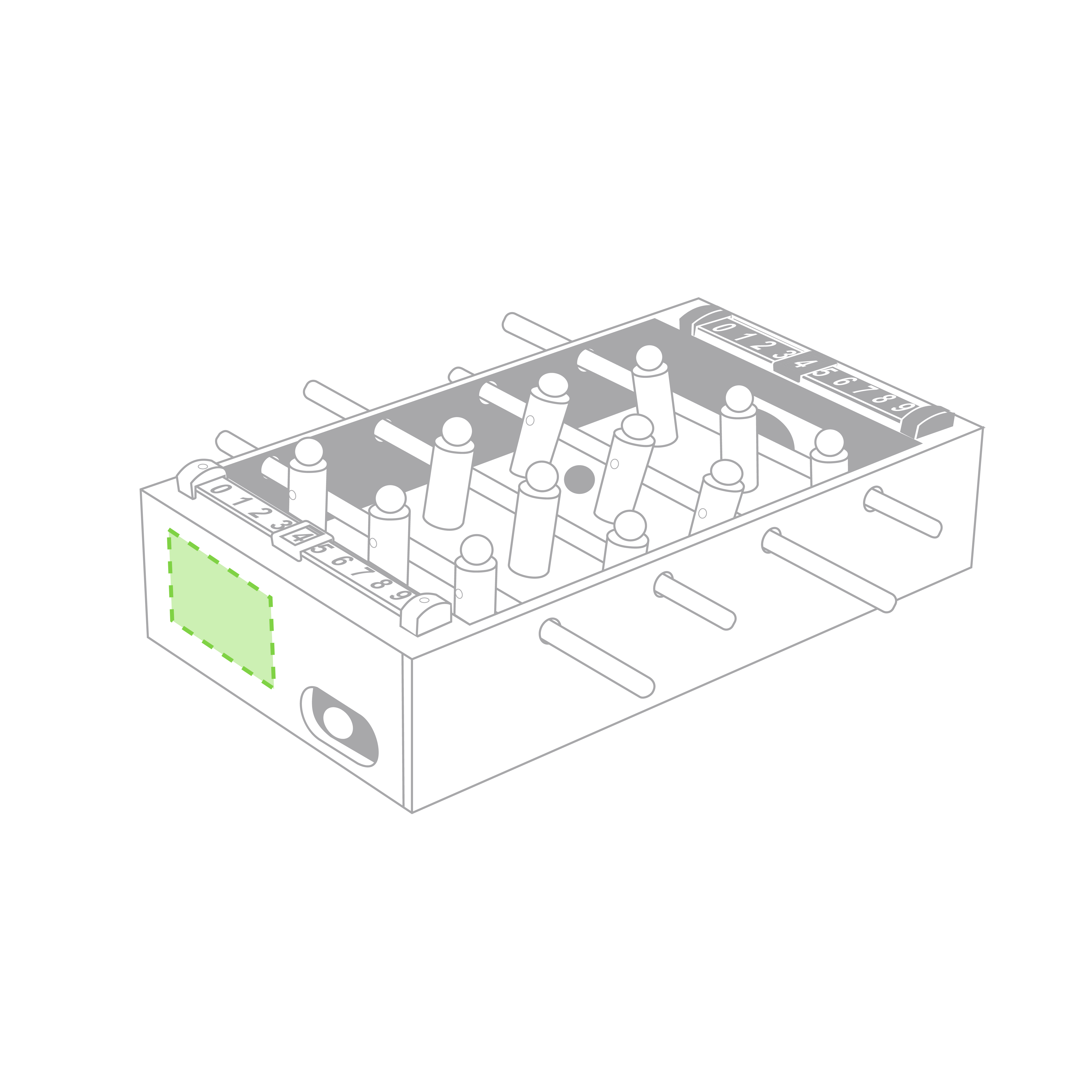 Mini Table Football Helmmet