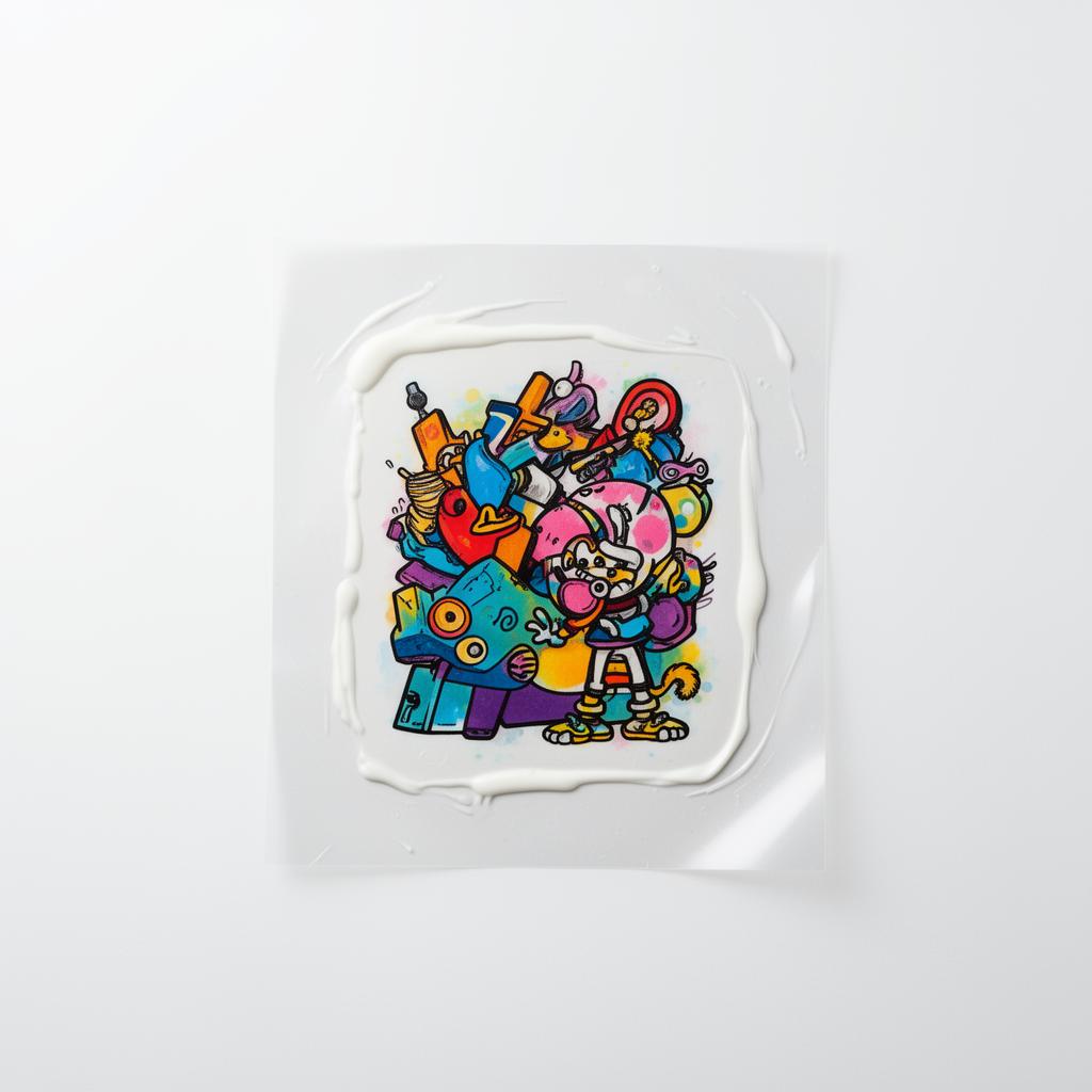 Printed DTF transfer sheets