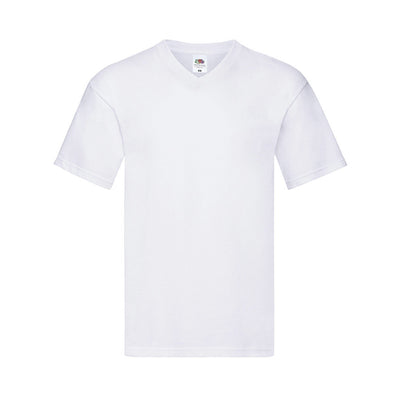 Iconic V-Neck Adult White T-Shirt