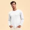 Iconic Long Sleeve T Adult White T-Shirt