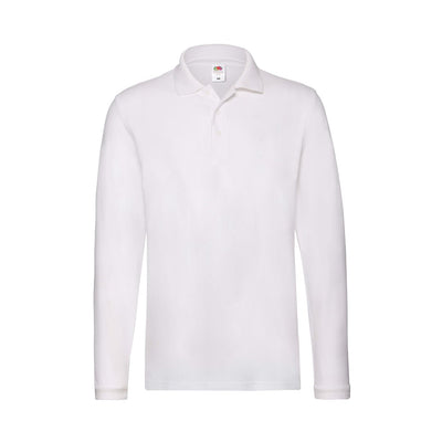 Premium Long Sleeve Adult Polo Shirt