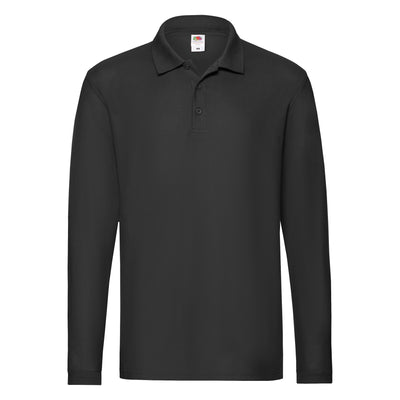 Premium Long Sleeve Adult Polo Shirt