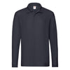Premium Long Sleeve Adult Polo Shirt