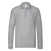 Premium Long Sleeve Adult Polo Shirt