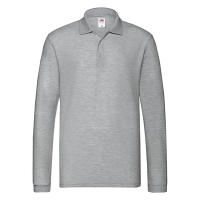 Premium Long Sleeve Adult Polo Shirt