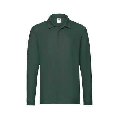 Premium Long Sleeve Adult Polo Shirt