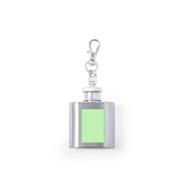 Deneb Hip Flask Keyring