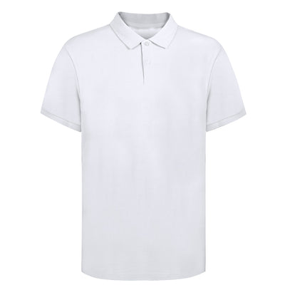 Koupan Adult White Polo Shirt