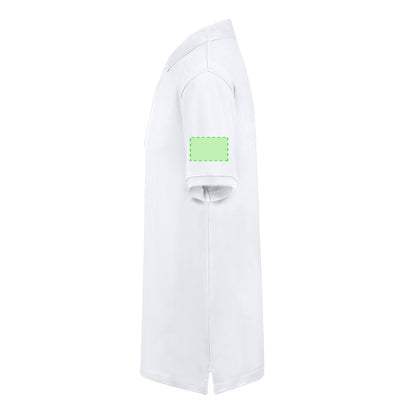 Koupan Adult White Polo Shirt