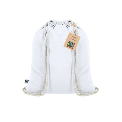 Dykes Fairtrade Drawstring Bag