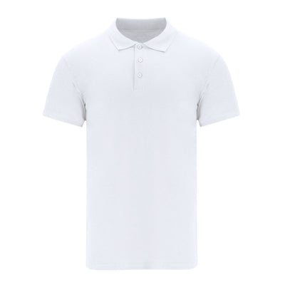Chaplin Adult White Polo Shirt