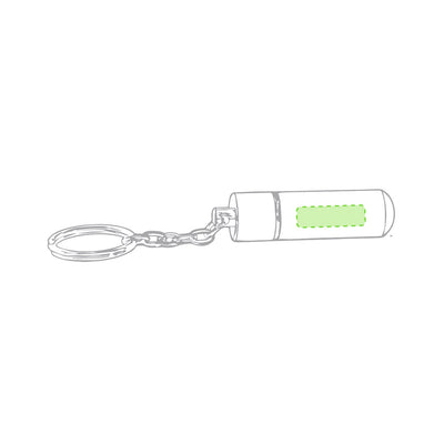 Alumpill Keyring Pillbox