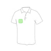 MPS180 Adult White Polo Shirt "keya"