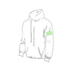 SWZ280 Adult Hooded + Zipper Sweatshirt "keya"