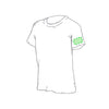 YC150 Kids White T-Shirt "keya"