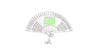 Madera Hand Fan