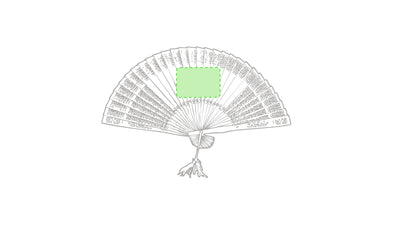 Madera Hand Fan
