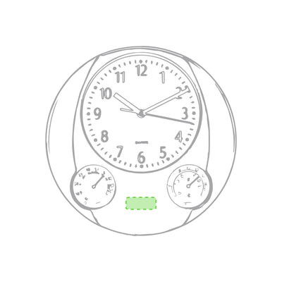 Prego Wall Clock