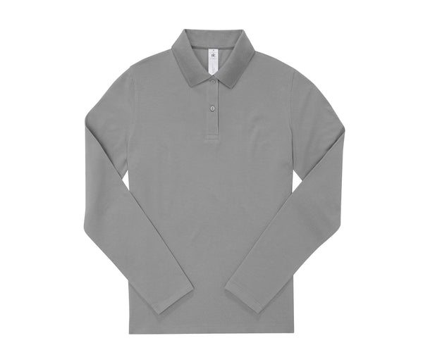 B&C MY POLO 210 LSL /WOMEN