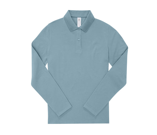 B&C MY POLO 210 LSL /WOMEN