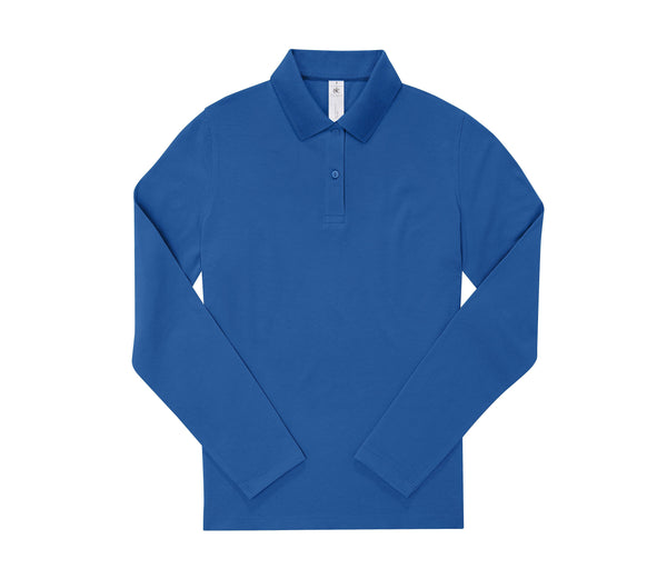 B&C MY POLO 210 LSL /WOMEN