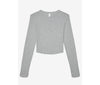 WOMEN'S MICRO RIB LONG SLEEVE BABY TEE