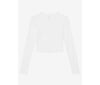 WOMEN'S MICRO RIB LONG SLEEVE BABY TEE