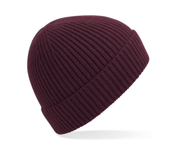 ENGINEERED KNIT RIBBED BEANIE
