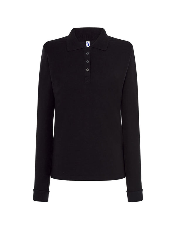 WOMEN'S REGULAR LONG SLEEVE POLO SHIRT