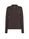 WOMEN'S REGULAR LONG SLEEVE POLO SHIRT