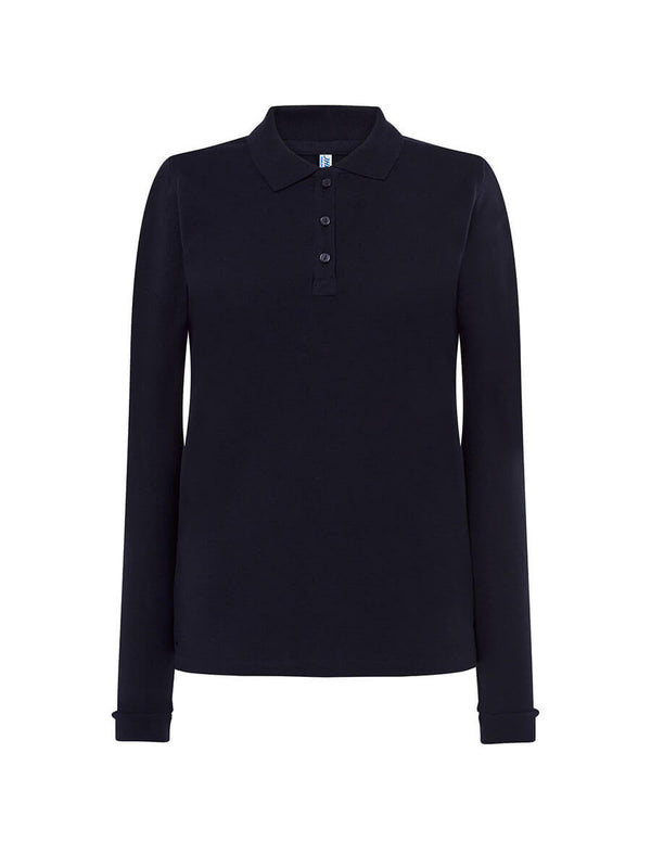 WOMEN'S REGULAR LONG SLEEVE POLO SHIRT