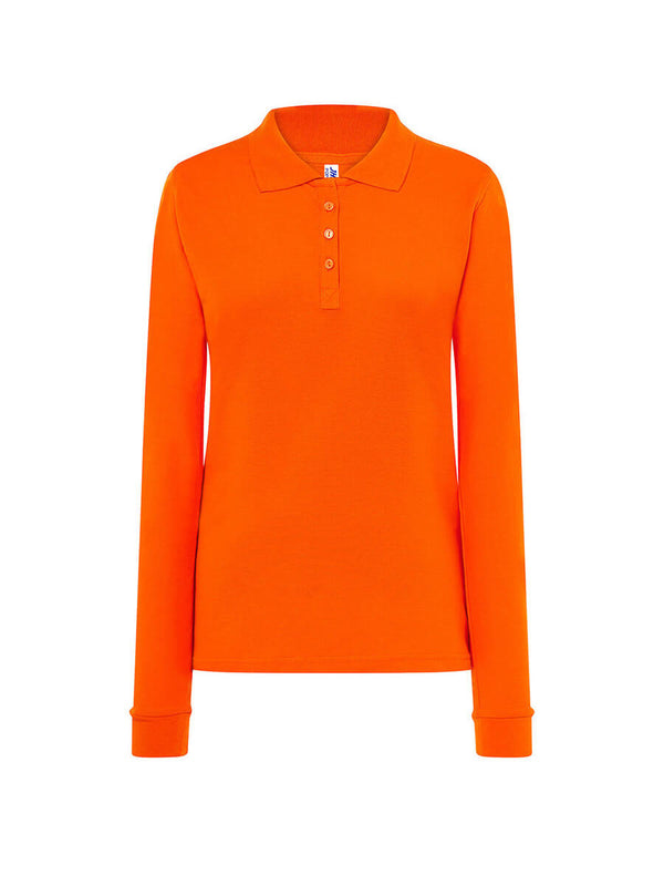 WOMEN'S REGULAR LONG SLEEVE POLO SHIRT
