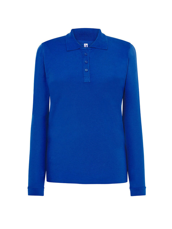 WOMEN'S REGULAR LONG SLEEVE POLO SHIRT