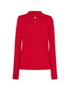 WOMEN'S REGULAR LONG SLEEVE POLO SHIRT
