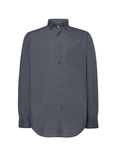 MEN'S LONG SLEEVE POPLIN SHIRT
