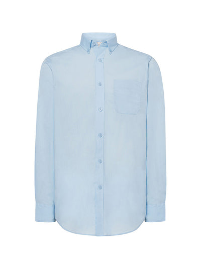 MEN'S LONG SLEEVE POPLIN SHIRT