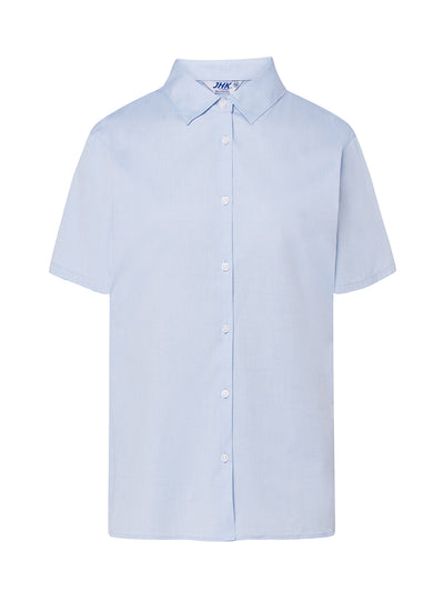 WOMEN'S SHORT SLEEVE OXFORD SHIRT