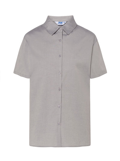 WOMEN'S SHORT SLEEVE OXFORD SHIRT