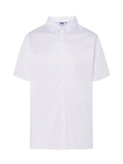 WOMEN'S SHORT SLEEVE OXFORD SHIRT