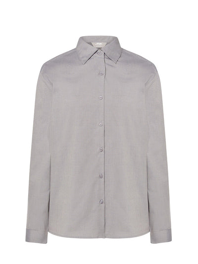 WOMEN'S LONG SLEEVE OXFORD SHIRT
