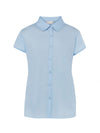 WOMEN'S SHORT SLEEVE POPLIN SHIRT