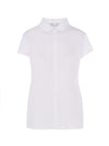 WOMEN'S SHORT SLEEVE POPLIN SHIRT