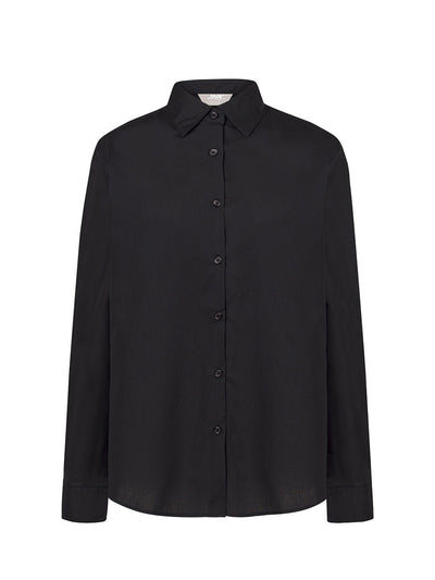 WOMEN'S POPLIN LONG SLEEVE SHIRT