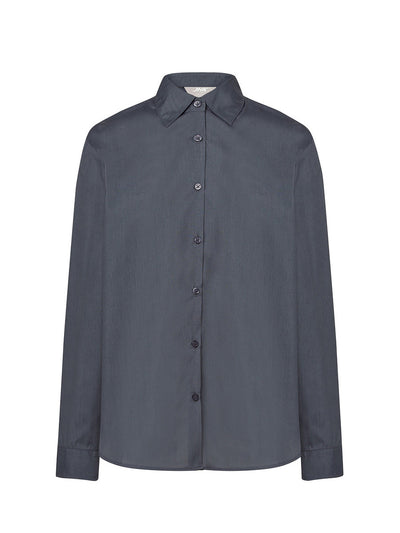 WOMEN'S POPLIN LONG SLEEVE SHIRT