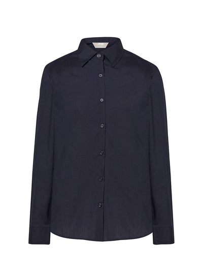 WOMEN'S POPLIN LONG SLEEVE SHIRT
