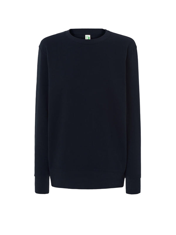 WOMEN'S LIGHTWEIGHT FRENCH TERRY CREW NECK SWEATSHIRT