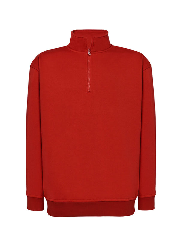 PREMIUM HALF ZIP UNISEX SWEATSHIRT