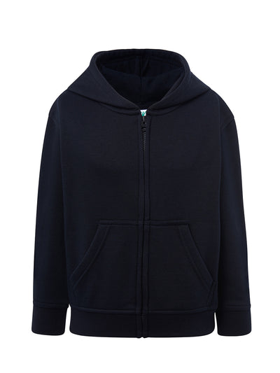 CHILDREN'S LIGHTWEIGHT FRENCH TERRY HOODED AND ZIP SWEATSHIRT