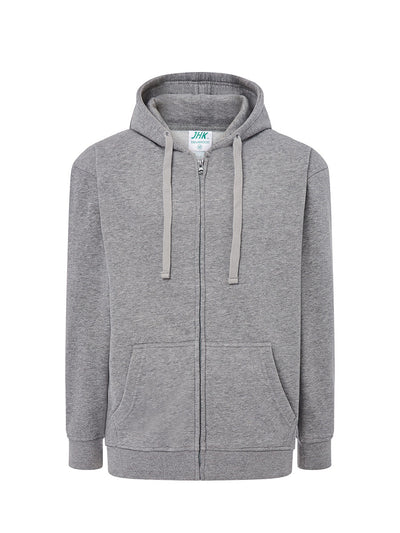 MEN'S LIGHTWEIGHT FRENCH TERRY HOODED ZIP-UP SWEATSHIRT