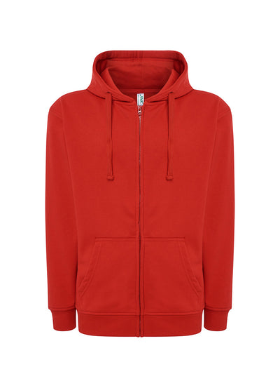 MEN'S LIGHTWEIGHT FRENCH TERRY HOODED ZIP-UP SWEATSHIRT